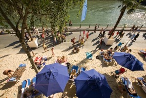 Paris Plages 2014 : Beaches and the big screen