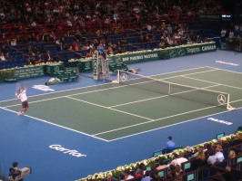 Paris côté court, à l'heure d'un incontournable tournoi de tennis