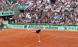 Thrilling tennis action at Roland Garros 2015